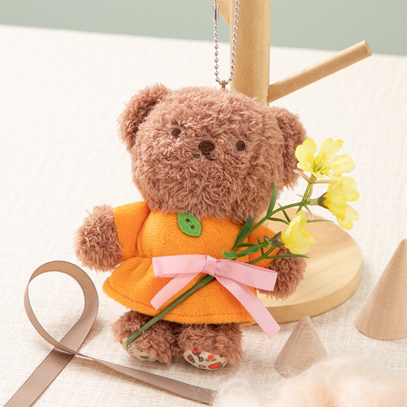 フラワーミッフィー ほわほわぬいぐるみ 2点セット : 4点セットフラワーミッフィー 着せかえほわほわ