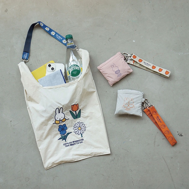 DB/ストラップ付きショッパーバッグ STRAWBERRY | グッズ商品,エコ