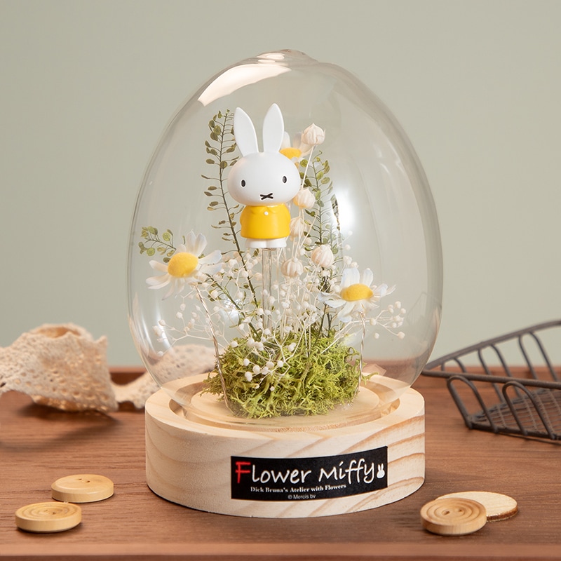 Flower Miffy LEDマーガレットアレンジ ドームM ブルー