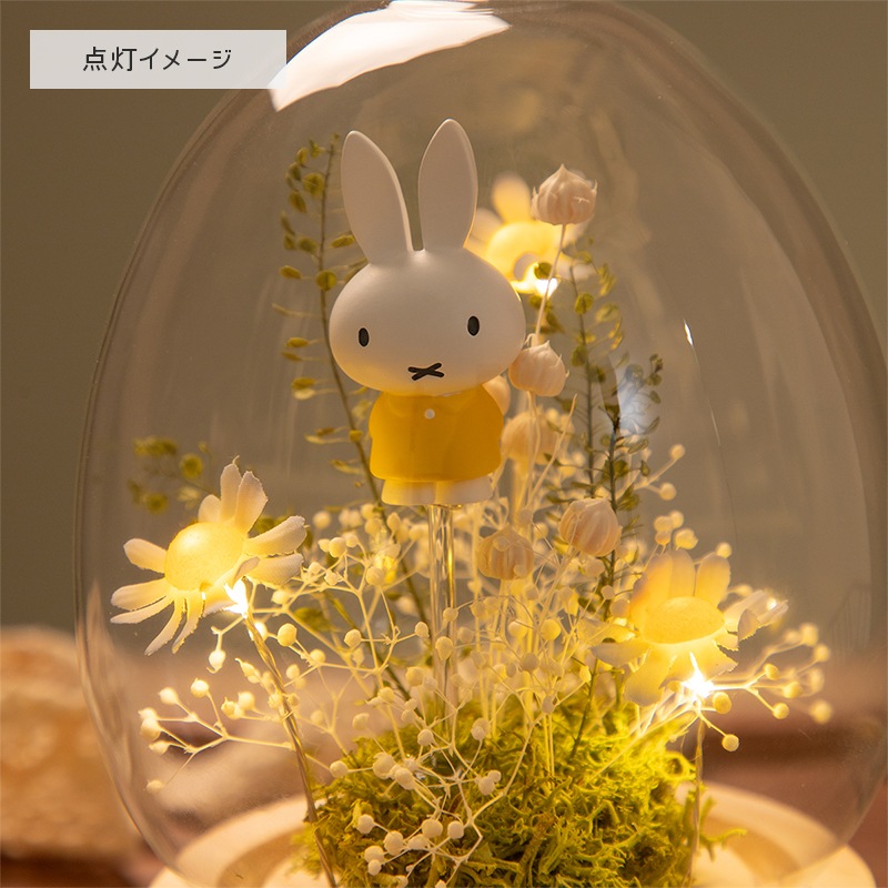 Flower Miffy LEDマーガレットアレンジ ドームM ブルー