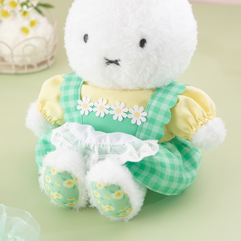 Flower Miffy 着せかえほわほわぬいぐるみ カモミール フェイク