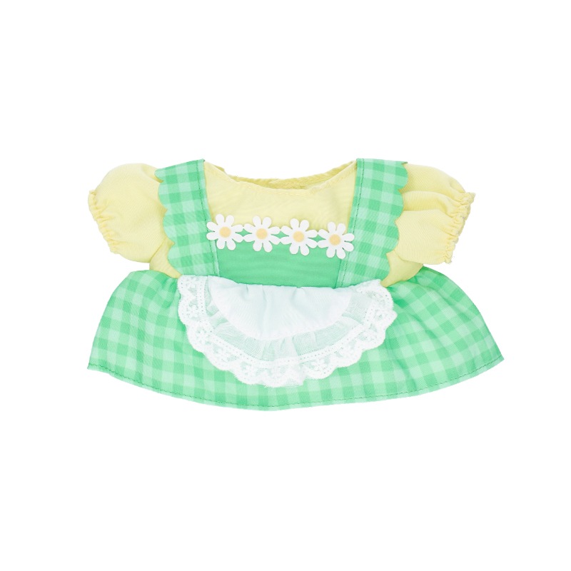 Flower Miffy 着せかえお洋服 カモミールエプロンドレス グリーン