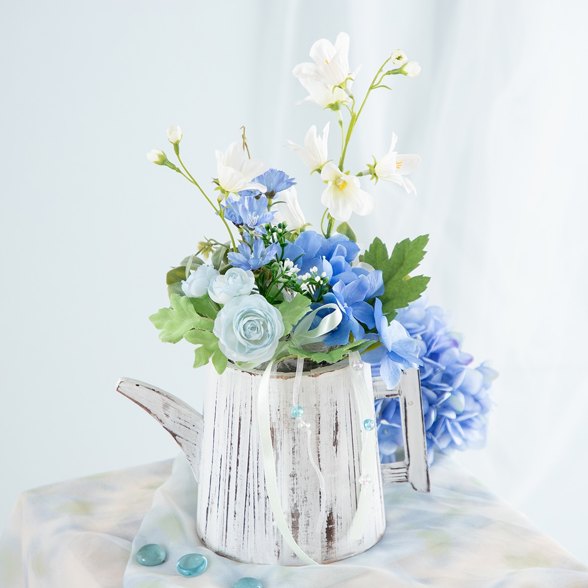 わちふぃーるど花粉コート Fサイズ&和三盆マグネット(非売品) Flower Miffy 着せかえほわほわぬいぐるみ レインコート＆ジョウロ