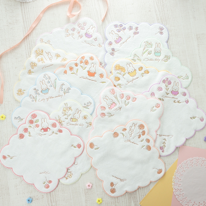 Flower Miffy バースデーフラワーアイシングクッキーセット デンファレ