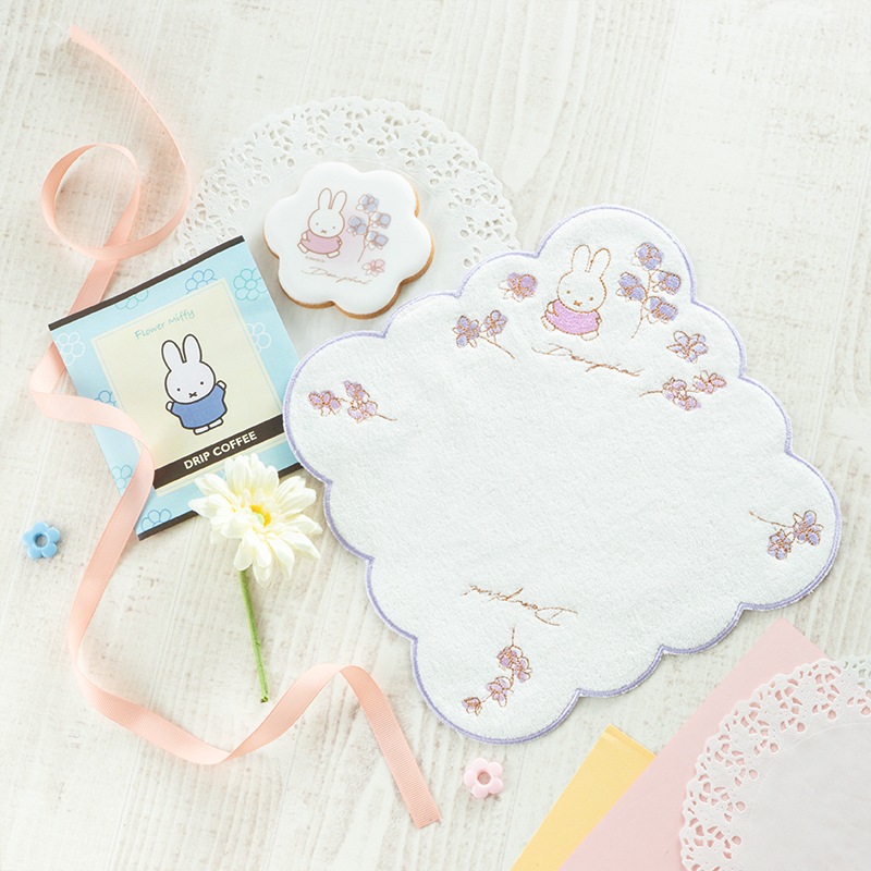 Flower Miffy バースデーフラワーアイシングクッキーセット デンファレ