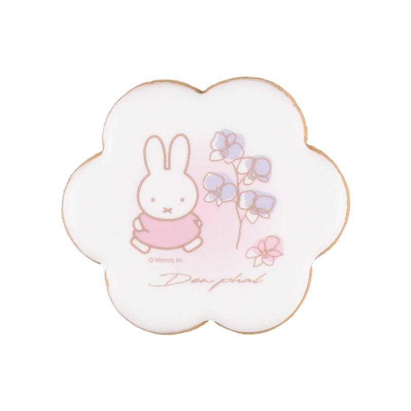 Flower Miffy バースデーフラワーアイシングクッキーセット デンファレ