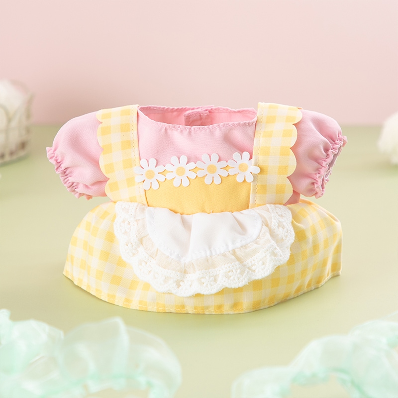 Flower Miffy 着せかえお洋服 カモミールエプロンドレス イエロー