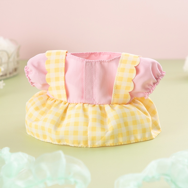 Flower Miffy 着せかえお洋服 カモミールエプロンドレス イエロー アートフラワーセット