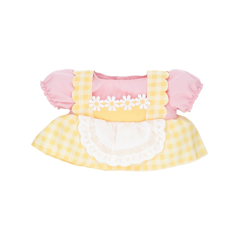 Flower Miffy 着せかえお洋服 カモミールエプロンドレス イエロー