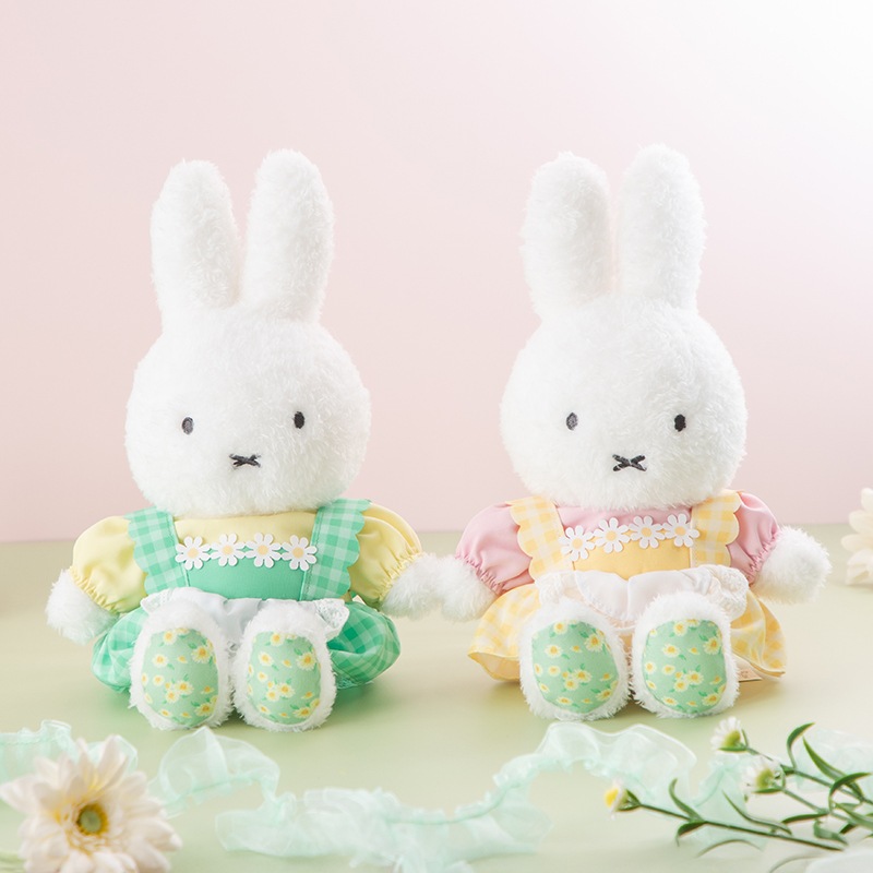 Flower Miffy 着せかえお洋服 カモミールエプロンドレス イエロー