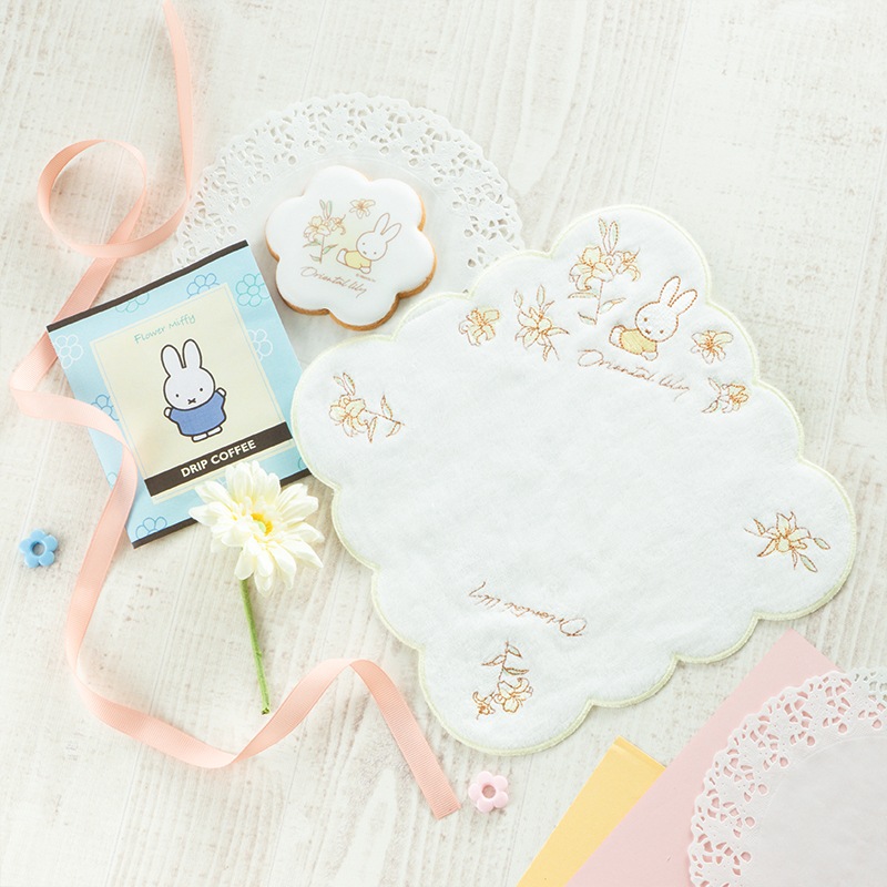 Flower Miffy バースデーフラワーアイシングクッキーセット オリエンタルリリー