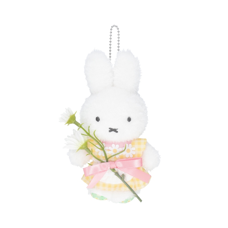 Flower Miffy　ほわほわマスコット　カモミールエプロンドレス 2点 Flower Miffy ほわほわマスコット カモミールエプロンドレス イエロー