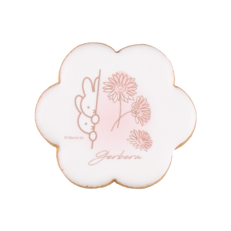 Flower Miffy バースデーフラワーアイシングクッキーセット ガーベラ