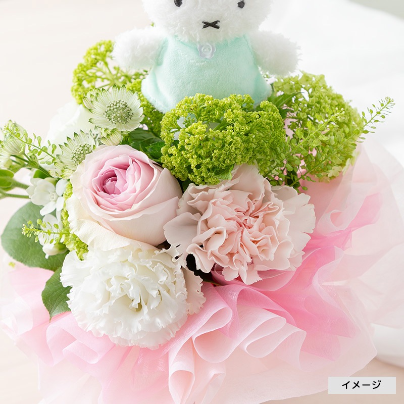 直送商品A】タンポポミッフィーとピンクガーデンのスタンディング