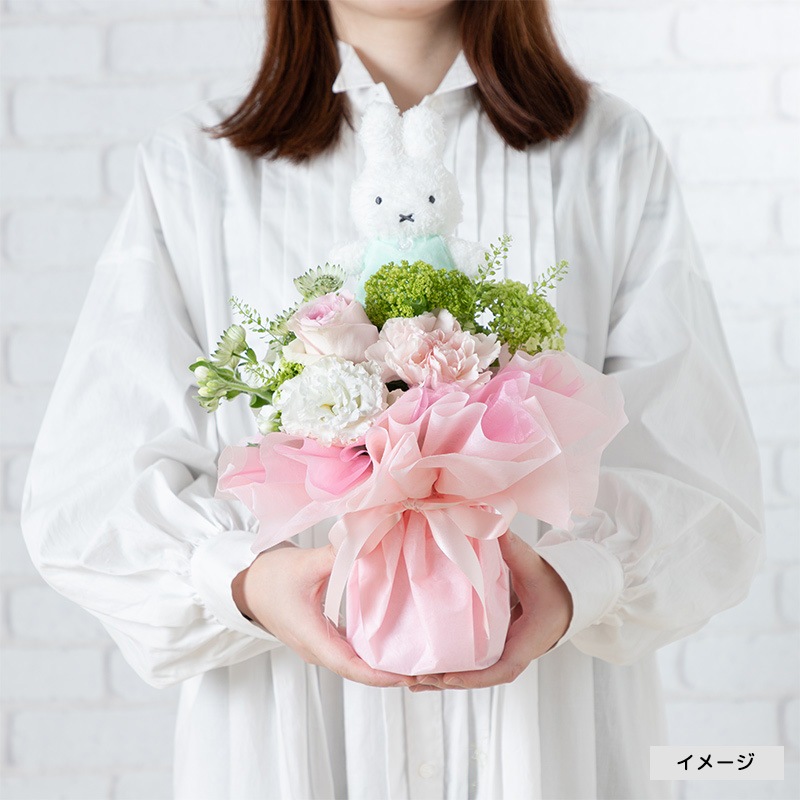 直送商品A】タンポポミッフィーとピンクガーデンのスタンディング