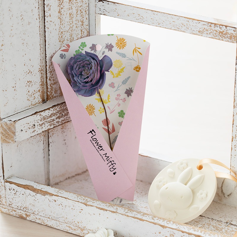 Flower Miffy サシェオーナメント アイボリー アートフラワーセット