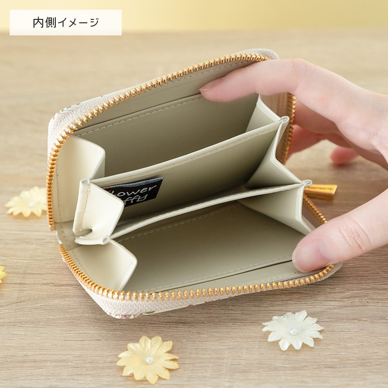文庫革 ファスナー小銭入れ ミツバチ | グッズ商品,文庫革