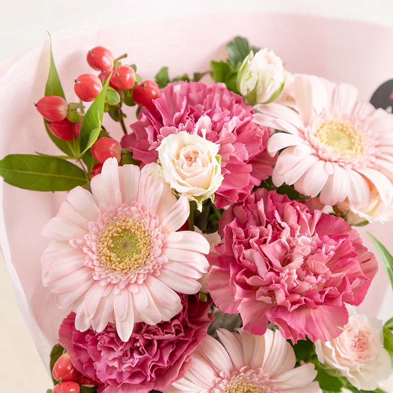 【直送商品A】Flower Miffy チャーム付きフラワーブーケ