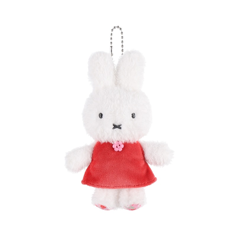 Flowermiffy ほわほわマスコットキーチェーン カーネーション アート