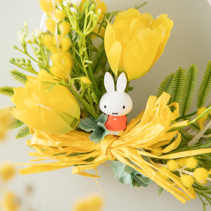 Flower Miffy ミモザリース 2026 | アレンジメント・花雑貨