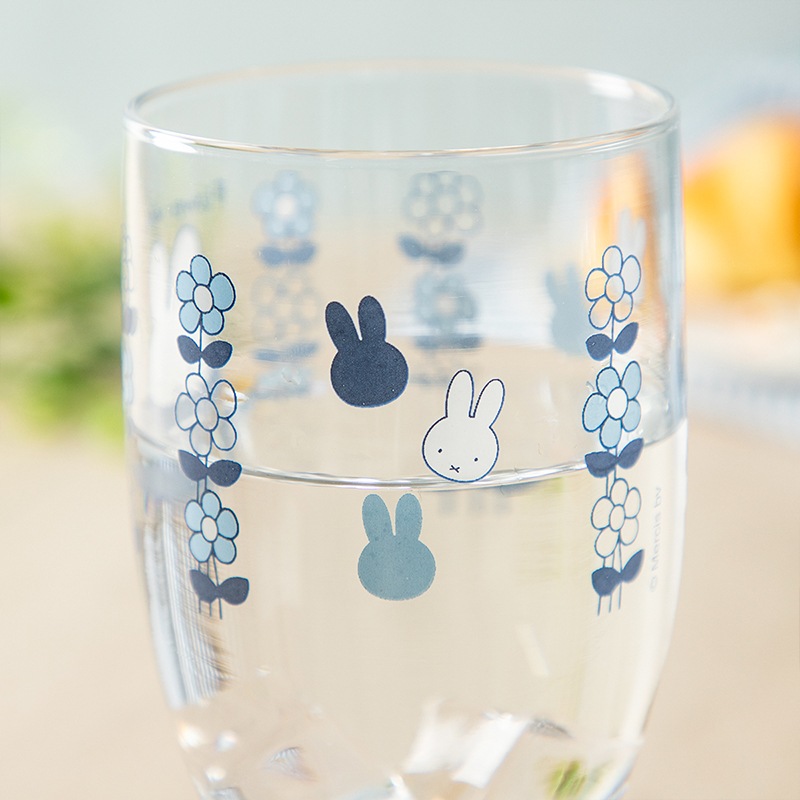 Flower Miffy カフェグラス ブルーブルーム アートフラワーセット