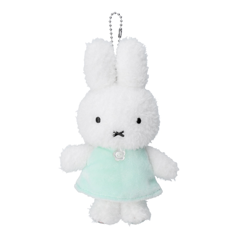 Flowermiffy ほわほわマスコットキーチェーン ナチュラルグリーン