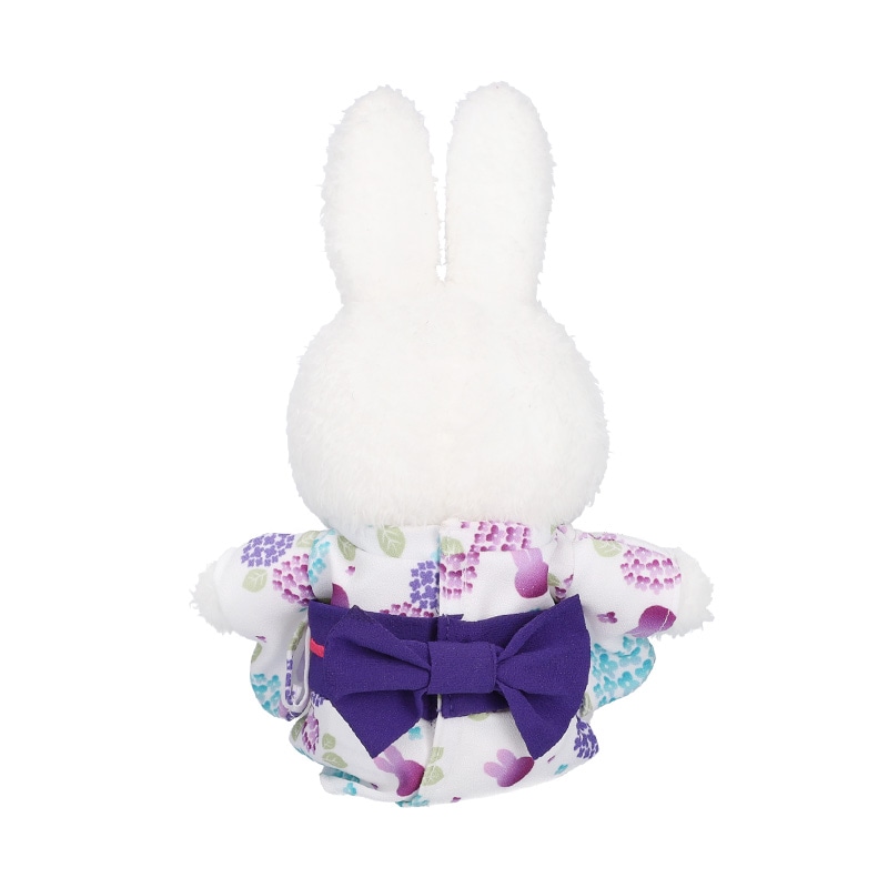 フラワーミッフィー 浴衣着せ替え ぬいぐるみ 2個セット Flower Miffy 着せかえほわほわぬいぐるみ&着せかえお洋服浴衣アジサイ