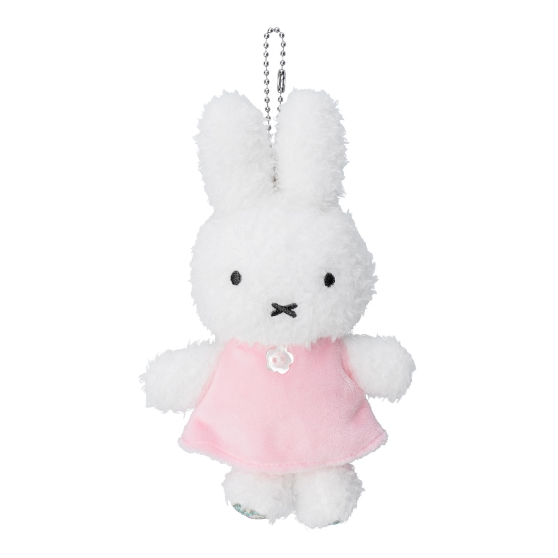 Flowermiffy ほわほわマスコットキーチェーン コスモスピンク アート
