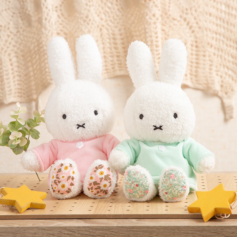 Flower Miffy着せかえほわほわぬいぐるみデイジー フェイク