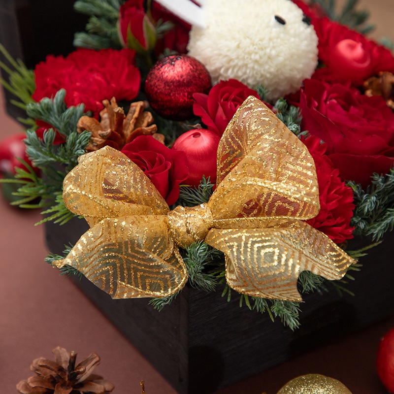 ハープ・限定品・Xmasアレンジメント miyu☆ 𝑴𝒆𝒓𝒓𝒚 𝑪𝒉𝒓𝒊𝒔𝒕𝒎𝒂𝒔🥦🎅