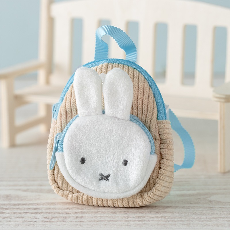 Flower Miffy 着せかえほわほわぬいぐるみ＆コーデュロイミニリュック