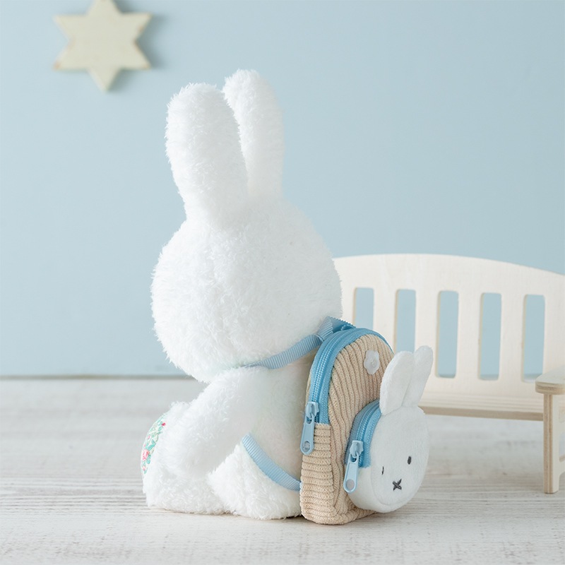 Flower Miffy 着せかえほわほわぬいぐるみ＆コーデュロイミニリュック