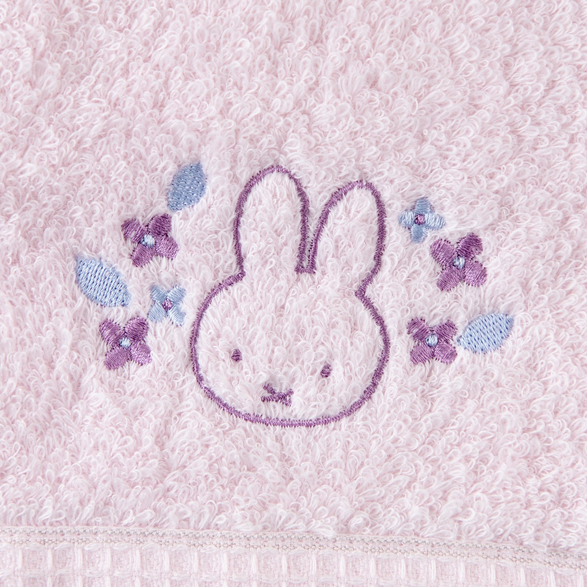 Flower Miffy わたいろ アジサイ フェイス＆ハンドタオル アート