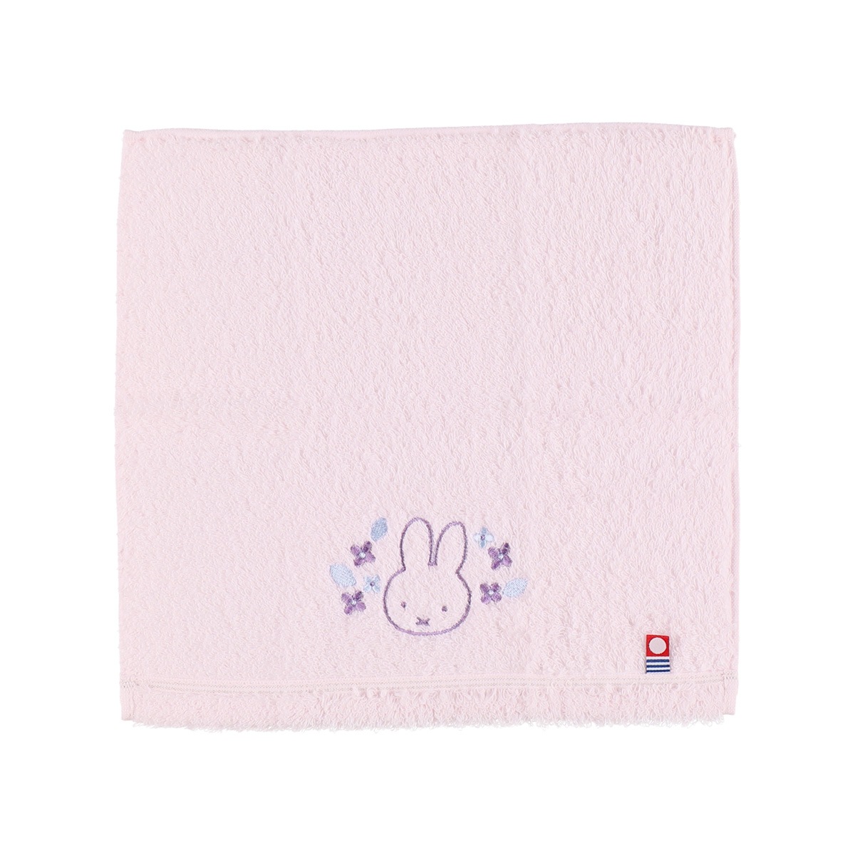 Flower Miffy わたいろ アジサイ フェイス＆ハンドタオル アート