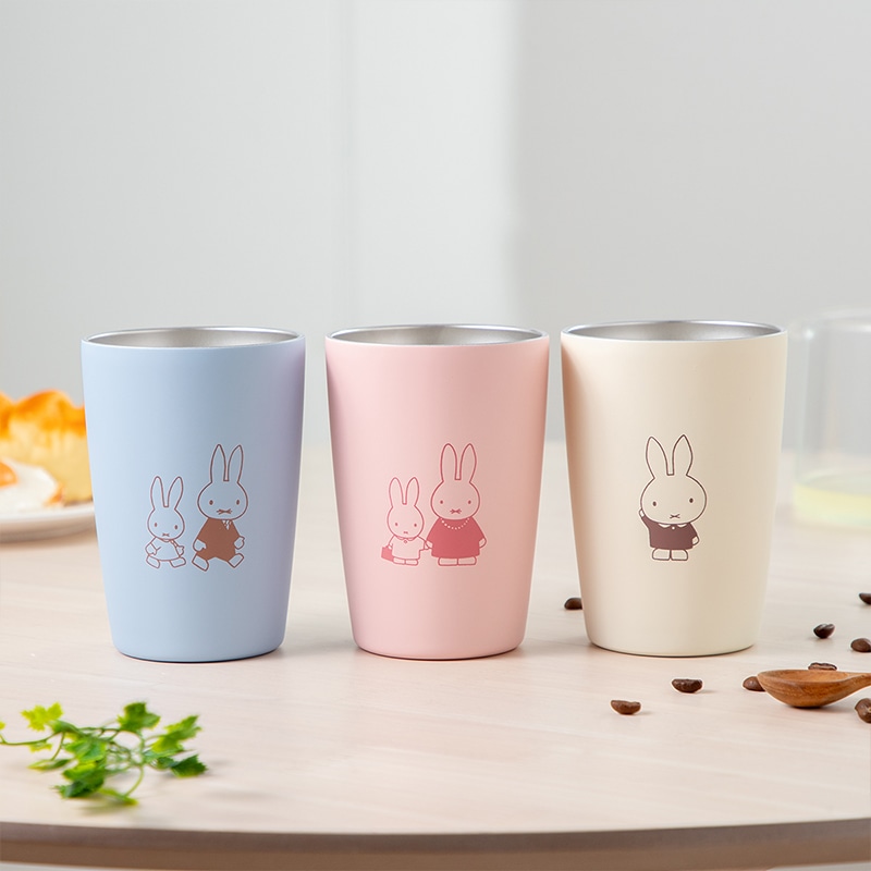 Flower Miffy ファミリーステンレスタンブラー おかあさん アート