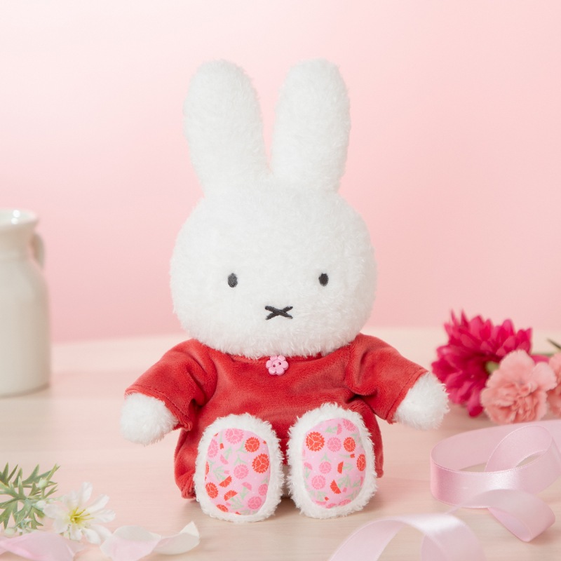 【2026母の日】《3/19～4/19：早期割引》Flower Miffy 着せかえほわほわぬいぐるみ アートフラワーセット ※他商品同梱・日時指定不可
