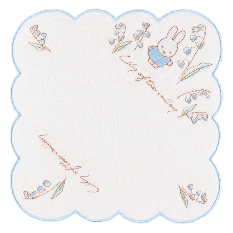 Flower Miffy バースデーフラワーミニタオル スズラン アート