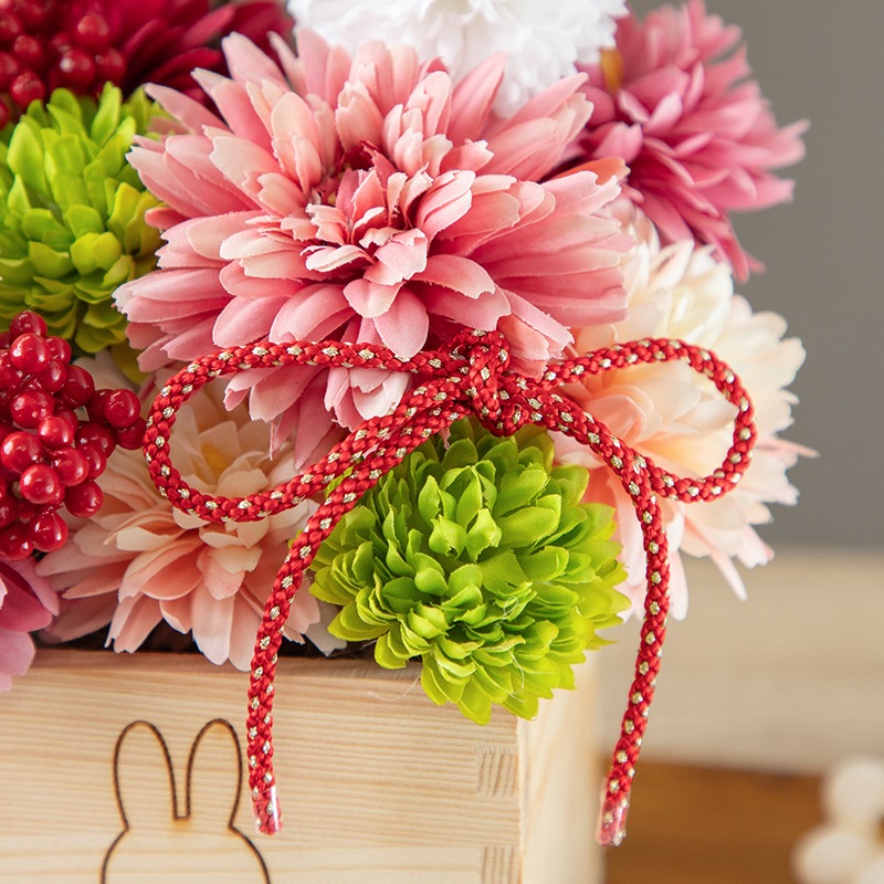 専用✨感謝sale✨迎春2022 正月飾り フオルモーサ  (ドライ) Flower Miffy お正月枡飾り | オリジナルグッズ | | ミッフィーのお