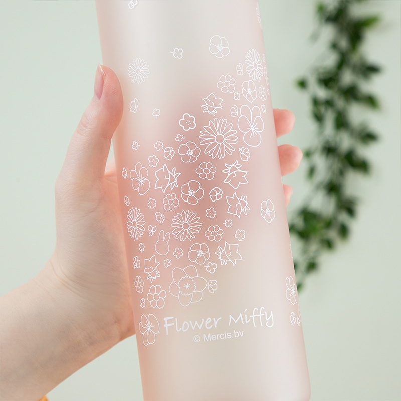 Flower Miffy フロストボトル フラワーシャワー 1000ml ピンク アート