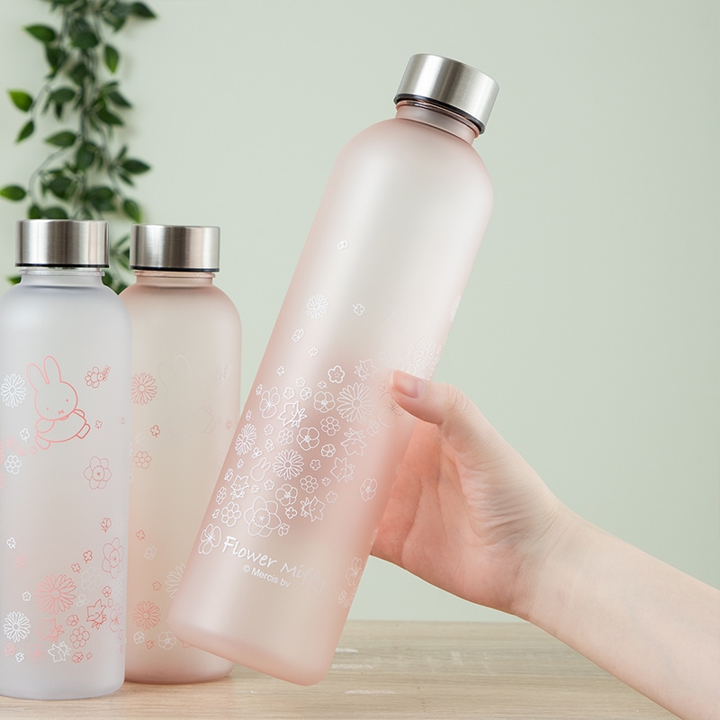 Flower Miffy フロストボトル フラワーシャワー 1000ml ピンク アート