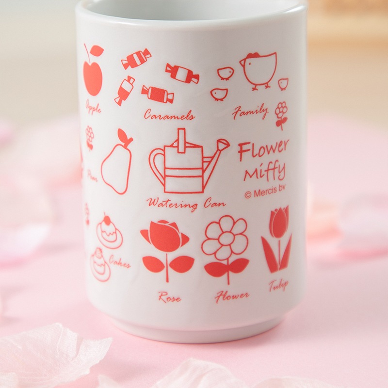 Flower Miffy 湯呑 おかあさん アートフラワーセット | グッズ商品