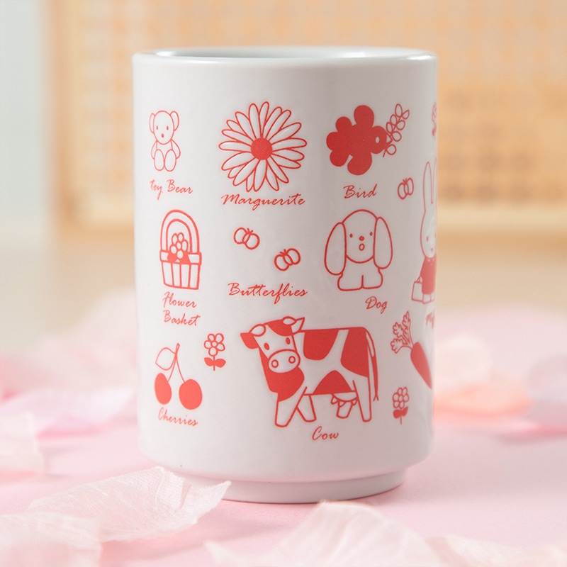 Flower Miffy 湯呑 おかあさん アートフラワーセット | グッズ商品