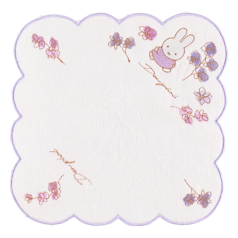 フラワーミッフィー ミニタオル 18枚セット 人気絵本ミッフィー