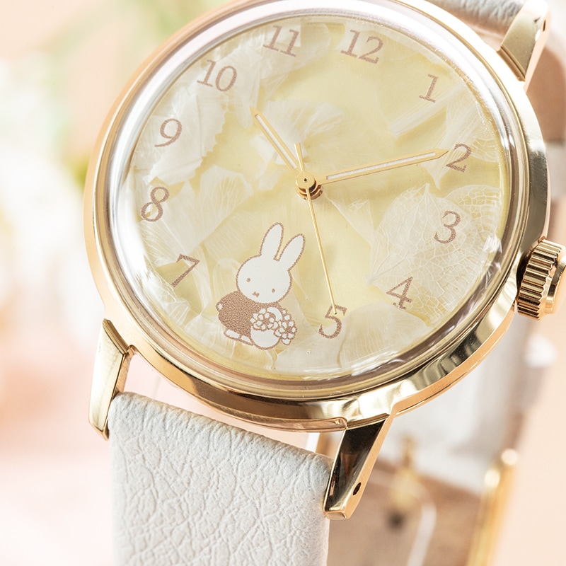 Flower Miffy LOV-IN BOUQUET プリザーブドフラワーウォッチ