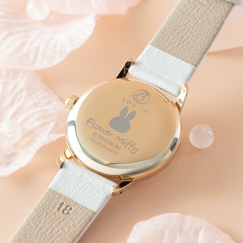 Flower Miffy LOV-IN BOUQUET プリザーブドフラワーウォッチ