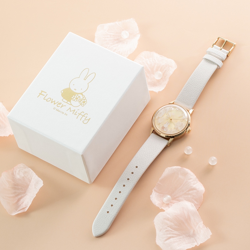 Flower Miffy LOV-IN BOUQUET プリザーブドフラワーウォッチ