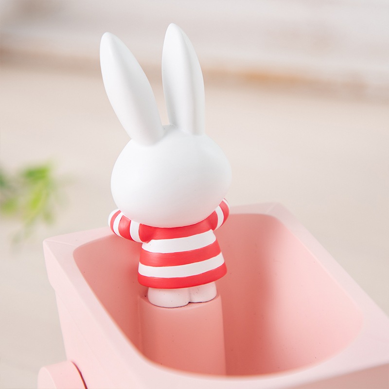 Flower Miffy はなぐるまミニポット ピンク