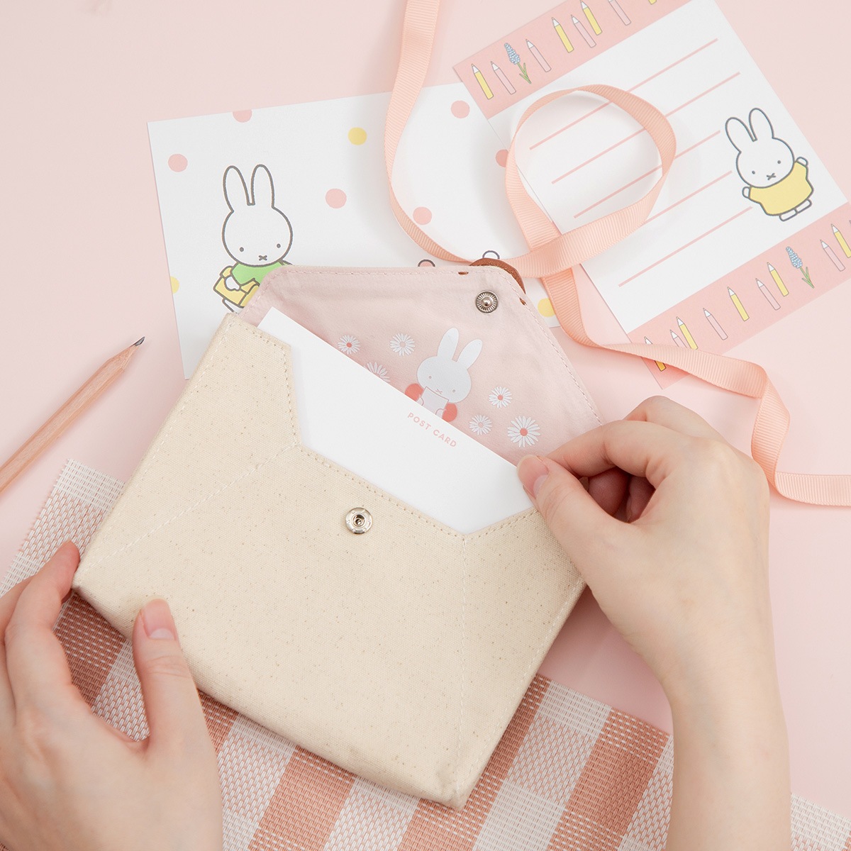 Flower Miffy ポーチ フラワーレター アートフラワーセット | すべての