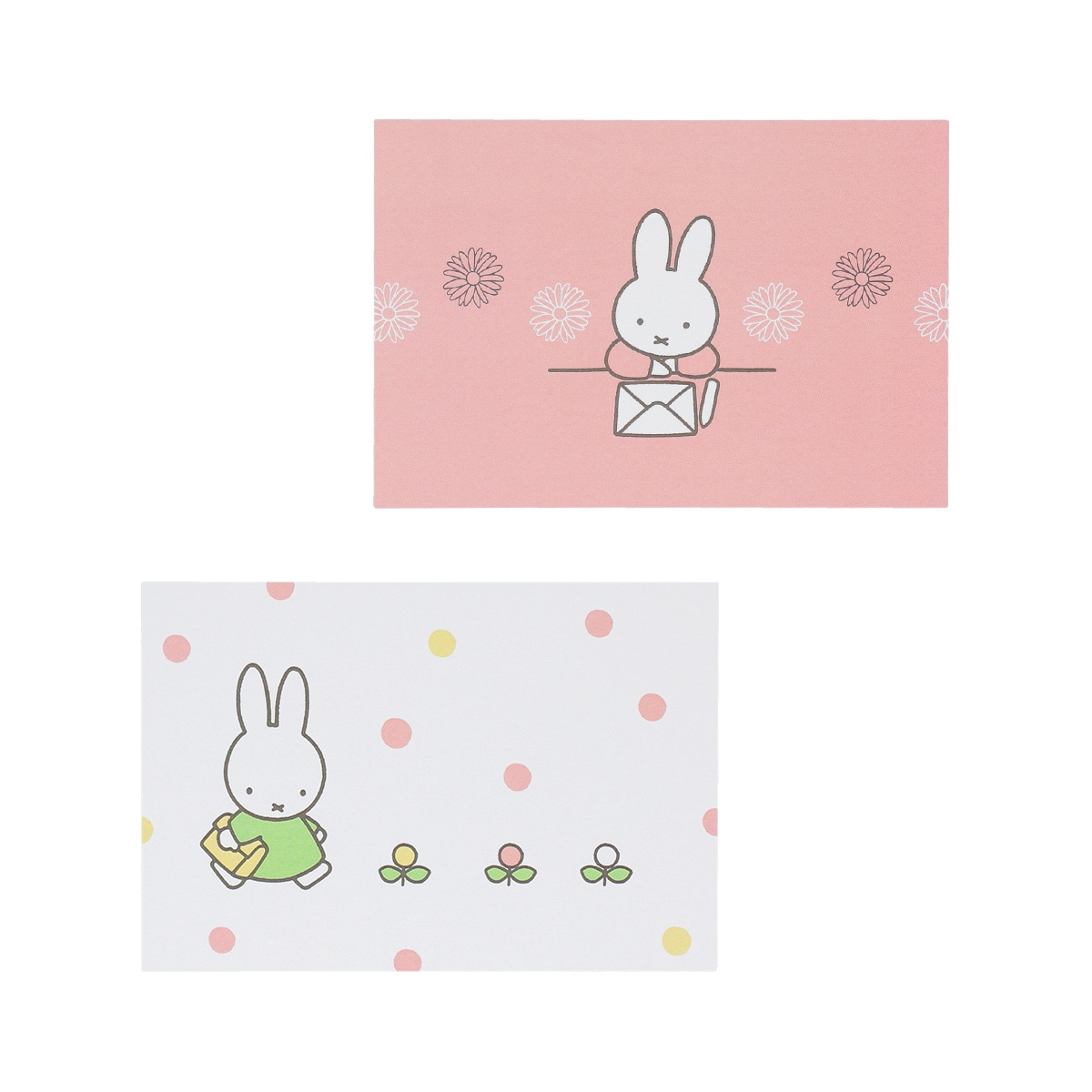 ウサギデザイン ポーチセットとミラー　4点 Flower Miffy ポーチ フラワーレター アートフラワーセット | すべての