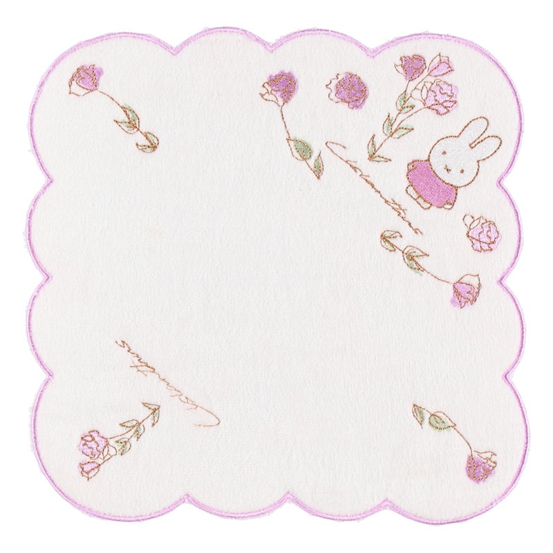 Flower Miffy バースデーフラワーミニタオル トルコキキョウ アートフラワーセット